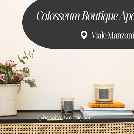 Colosseum Boutique Apartment Rom Eksteriør billede